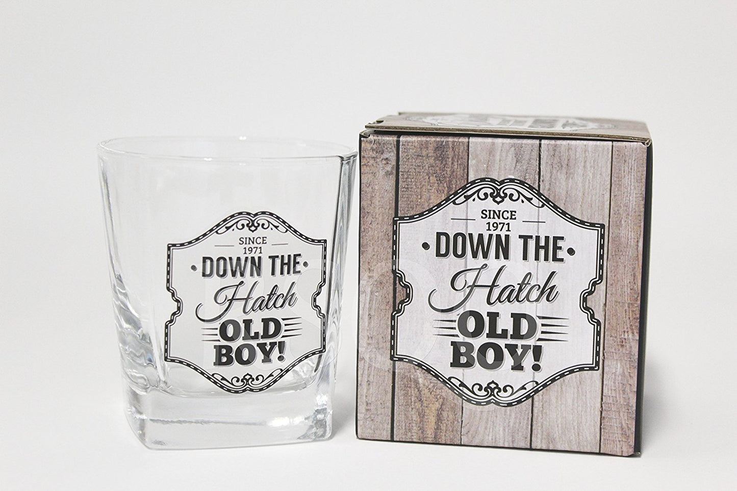 Gentlemens Whiskey Glass Slogan Gents Gift Mens Fathers Day Birthday Dad Present - hanrattycraftsgifts.co.uk