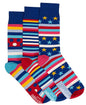 George 3 Oddsocks for Men - hanrattycraftsgifts.co.uk