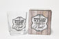 Gentlemens Whiskey Glass Slogan Gents Gift Mens Fathers Day Birthday Dad Present - hanrattycraftsgifts.co.uk