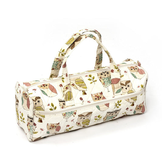 HobbyGift HGKB/108 | Premium Knitting Bag Owl Design - hanrattycraftsgifts.co.uk