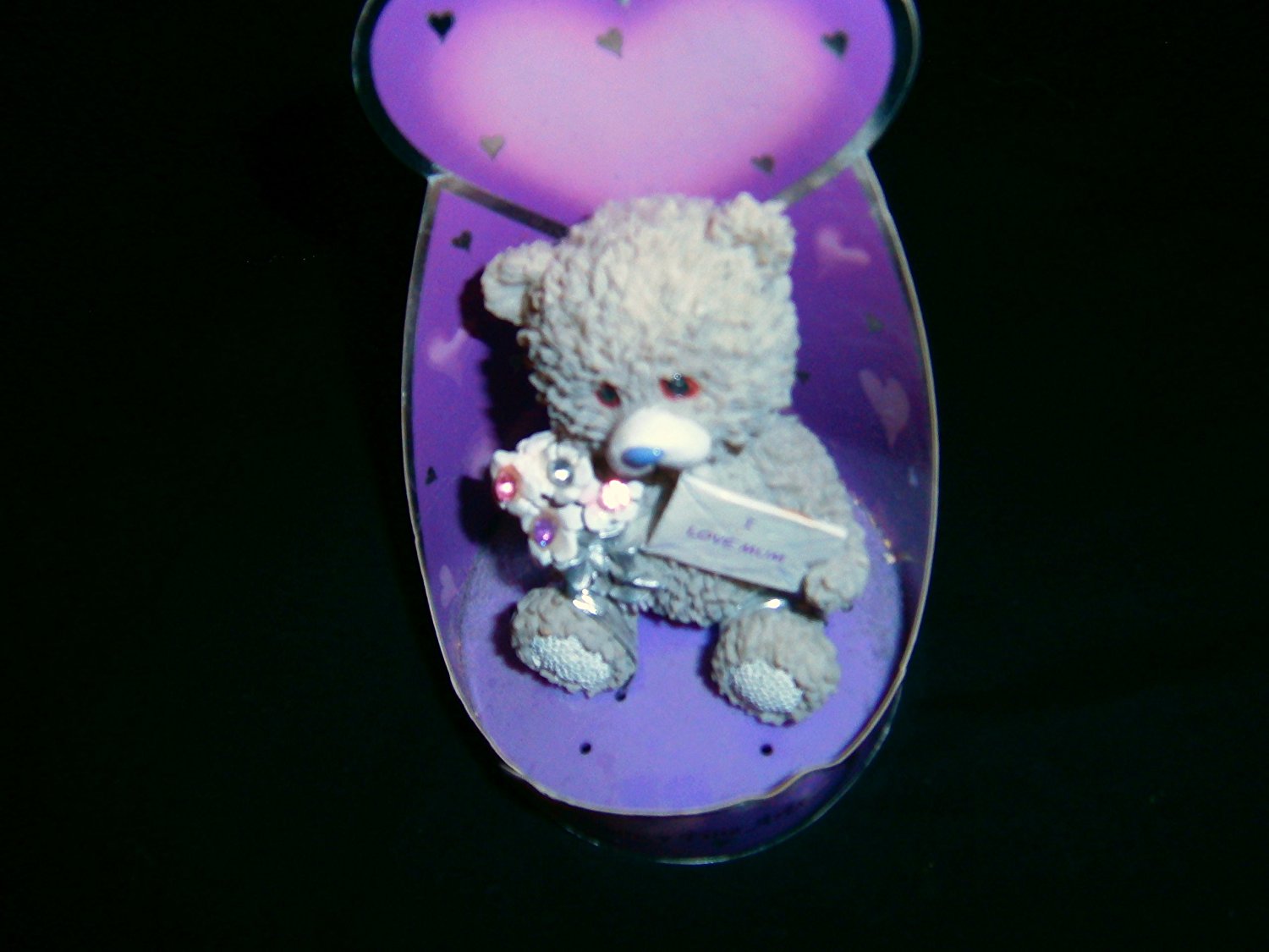 regency fine arts small i love mum figurine - hanrattycraftsgifts.co.uk