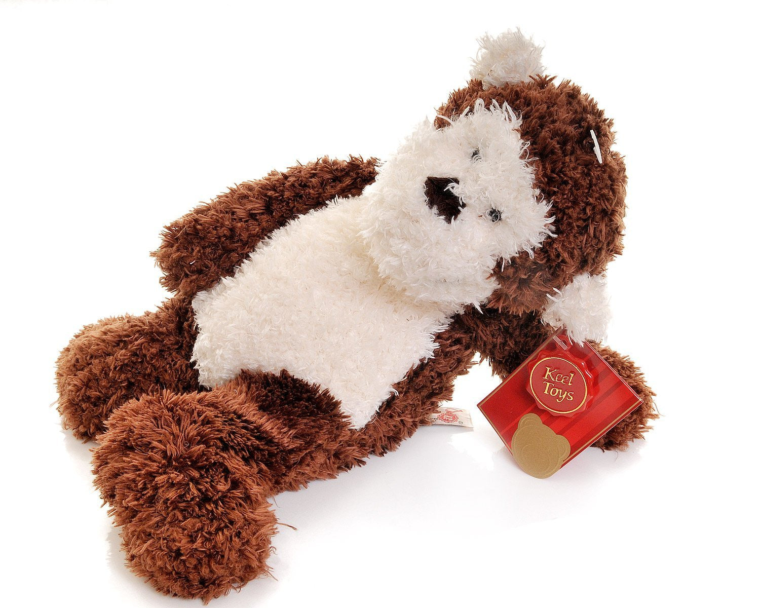 Keel Floppy Pets Cream and Brown Monkey so very soft new design - hanrattycraftsgifts.co.uk