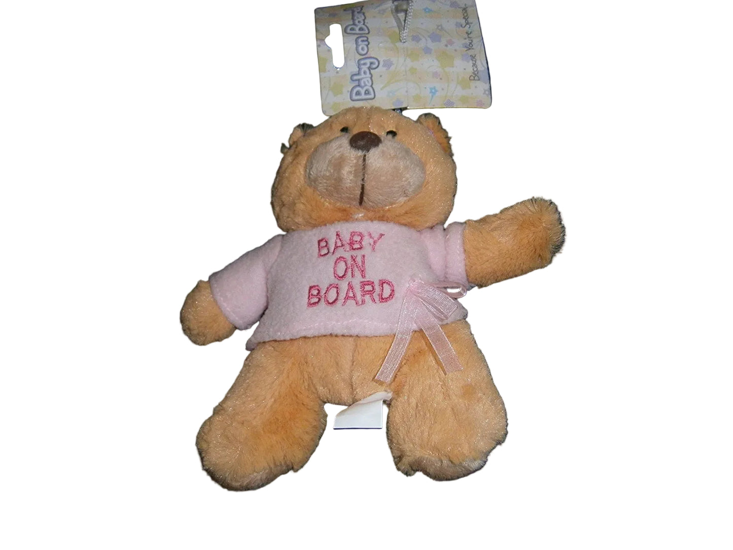 baby on board because your special boy or girl bear (please state which one you require) - hanrattycraftsgifts.co.uk