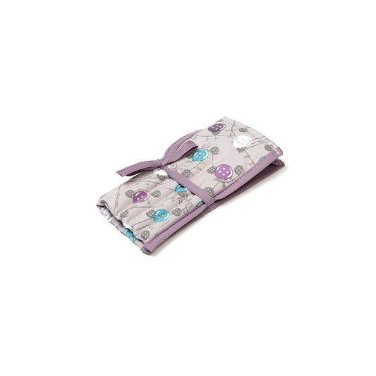 HobbyGift MR4703F/122 |Crochet Hook Roll Tie Case Filled Buttons - hanrattycraftsgifts.co.uk