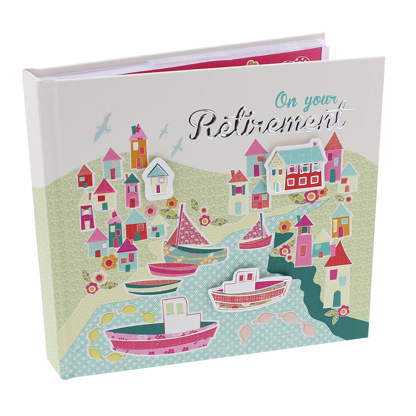 Laura Darrington On your Retirement Photo Album 4" x 6" x 50 Photos - hanrattycraftsgifts.co.uk