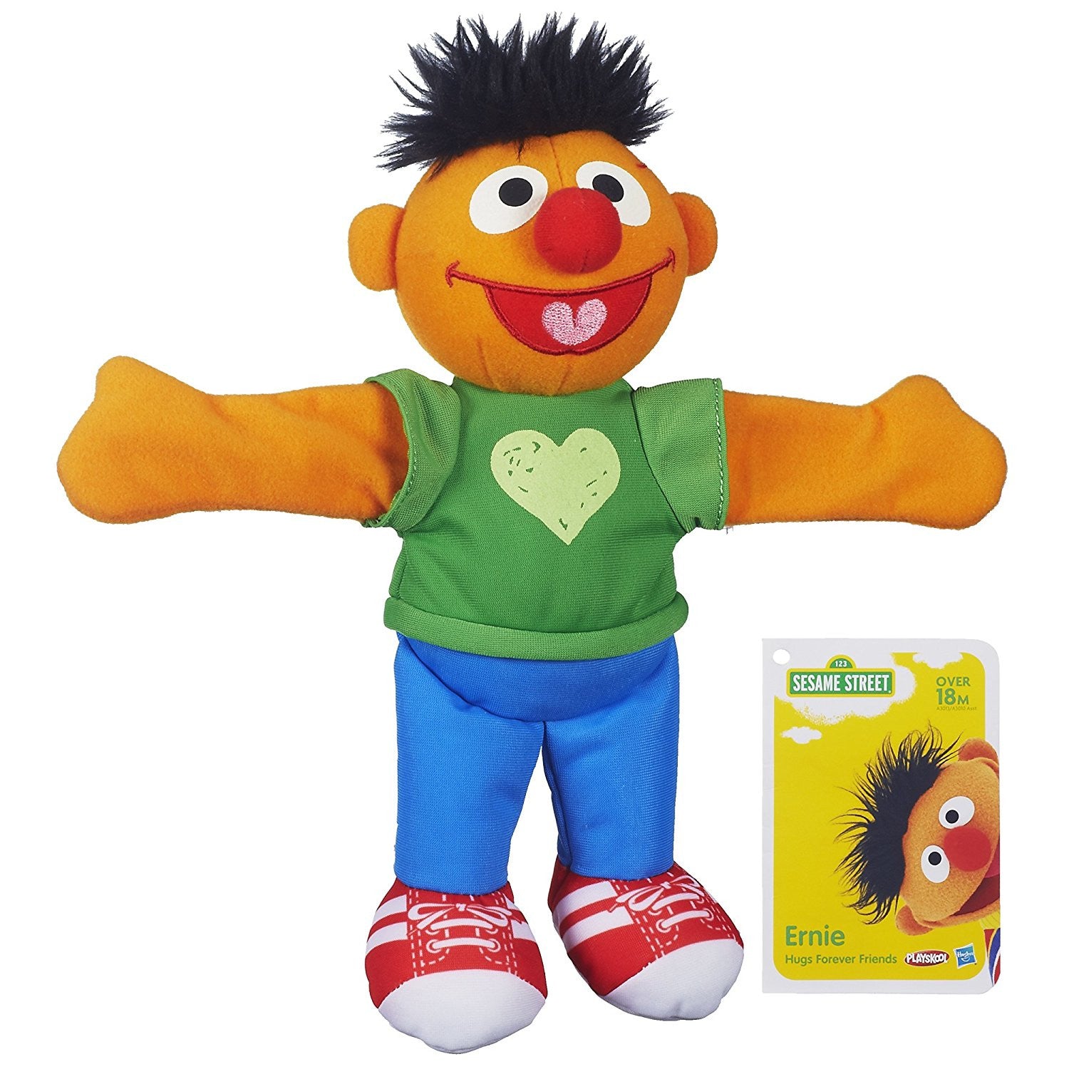 PLAYSKOOL SESAME STREET ERNIE HUGS FOREVER FRIENDS FIGURE - hanrattycraftsgifts.co.uk
