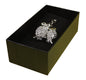 Owls Diamante Keyring and Presentation Box - hanrattycraftsgifts.co.uk