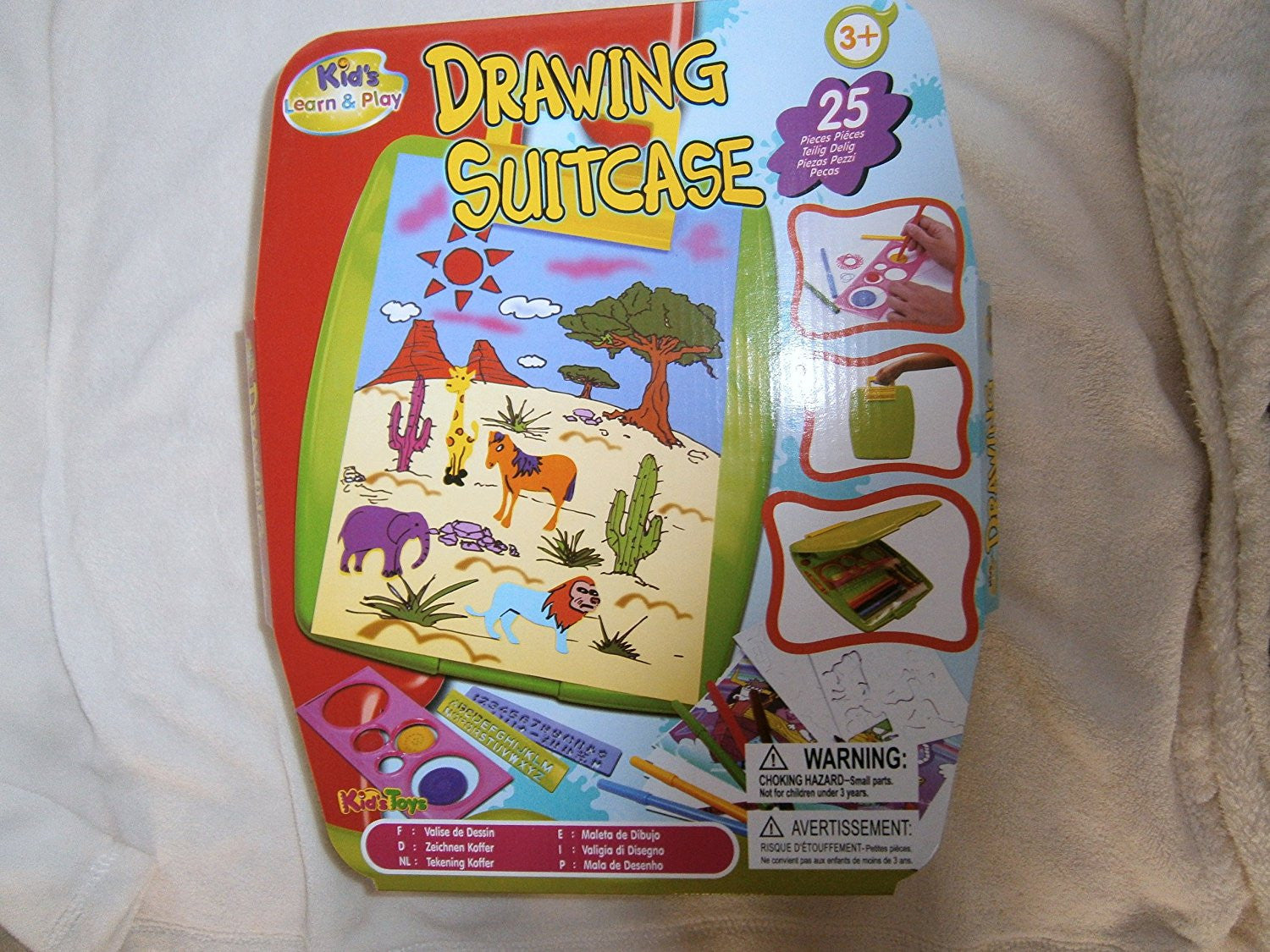 drawing suitcase 25 pieces - hanrattycraftsgifts.co.uk