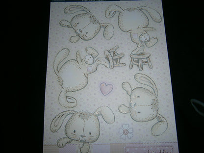 mollie on buffet papercraft toppers - hanrattycraftsgifts.co.uk