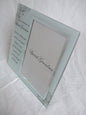 "In Loving Memory, Special Grandma" Memorial Glass 6"x4" (15x10cms) Photo Frame with Sentimental Verse - hanrattycraftsgifts.co.uk