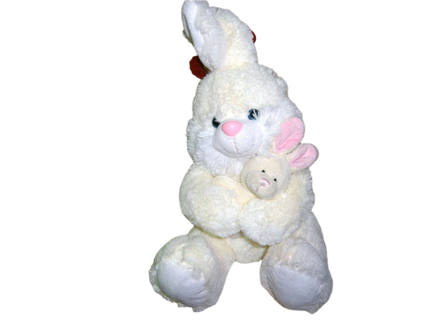 keel toys rabbit with baby one supplied at random - hanrattycraftsgifts.co.uk