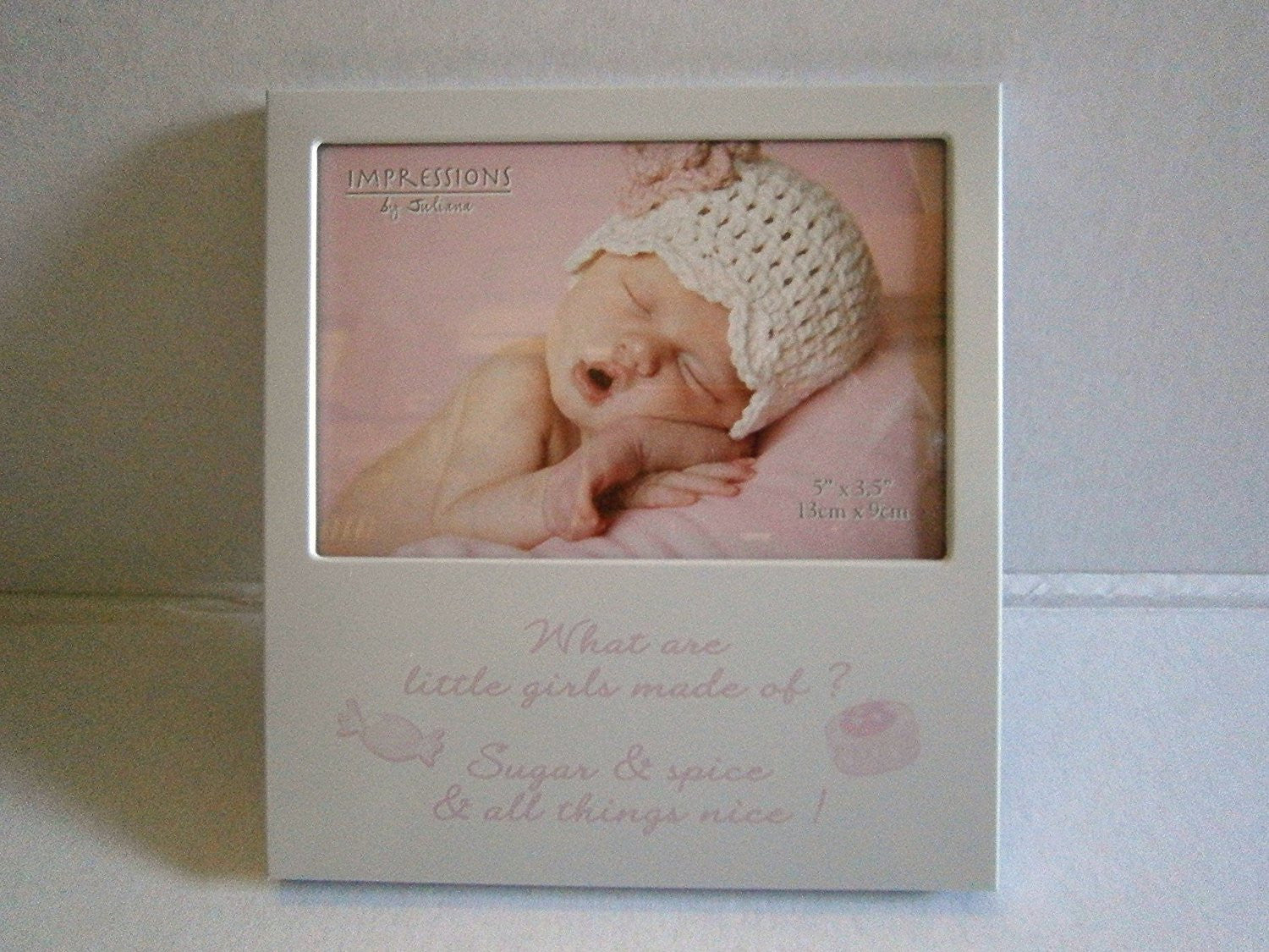 impressions by juliana baby girl frame - hanrattycraftsgifts.co.uk