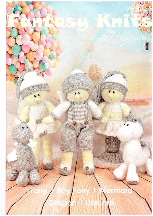 Fantasy knits Volume 3 - Knitting Pattern Book - hanrattycraftsgifts.co.uk