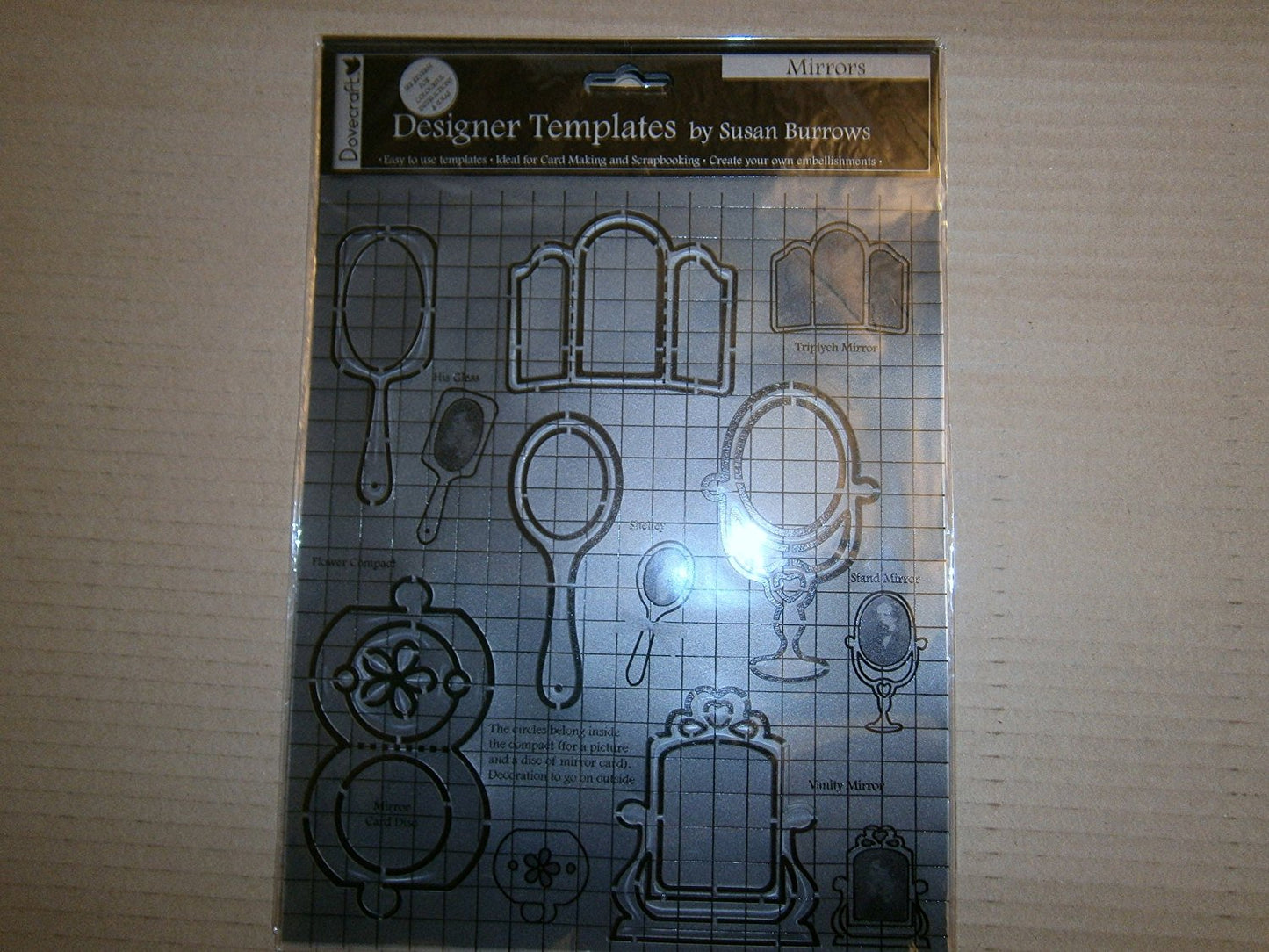mirrors templates by susan burrows - hanrattycraftsgifts.co.uk