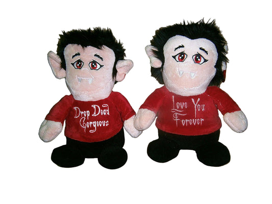 keel toys 25cm vampires choice slogans one supplied from stock - hanrattycraftsgifts.co.uk