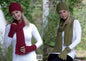 King Cole 3274 Knitting Pattern Baby Alpaca Woolen Hats, Scarves and Gloves