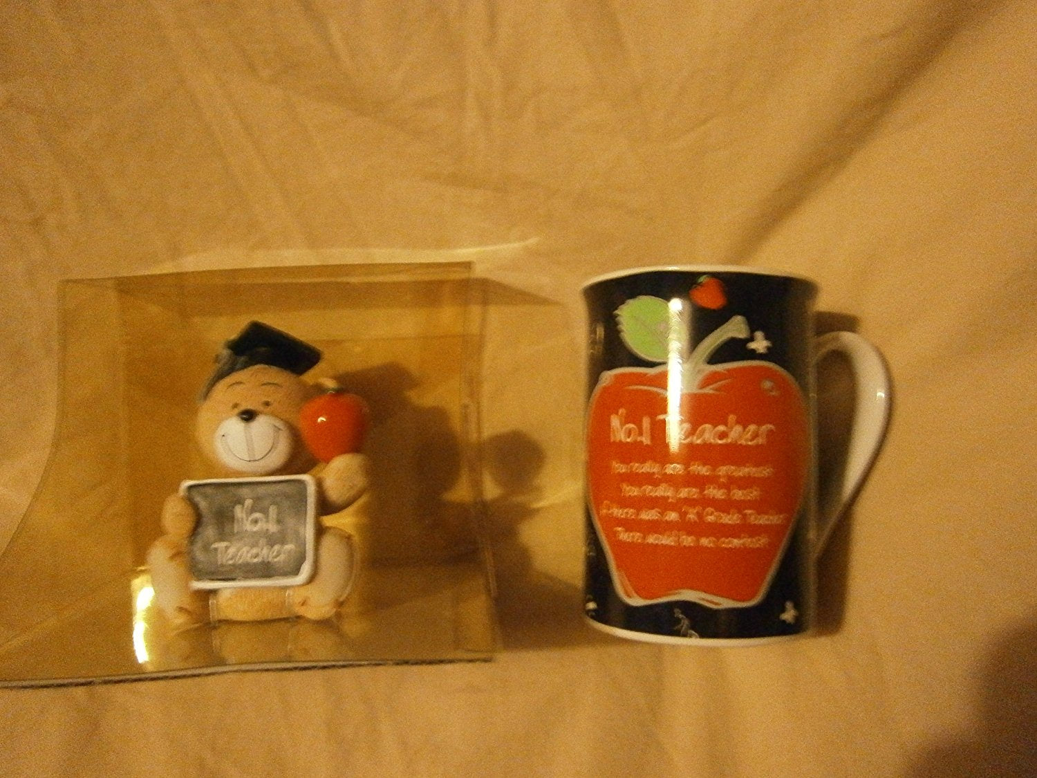 no 1 teacher mug & figurine - hanrattycraftsgifts.co.uk