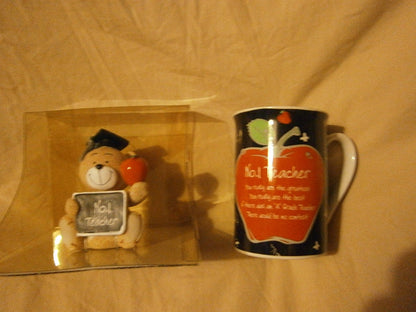 no 1 teacher mug & figurine - hanrattycraftsgifts.co.uk