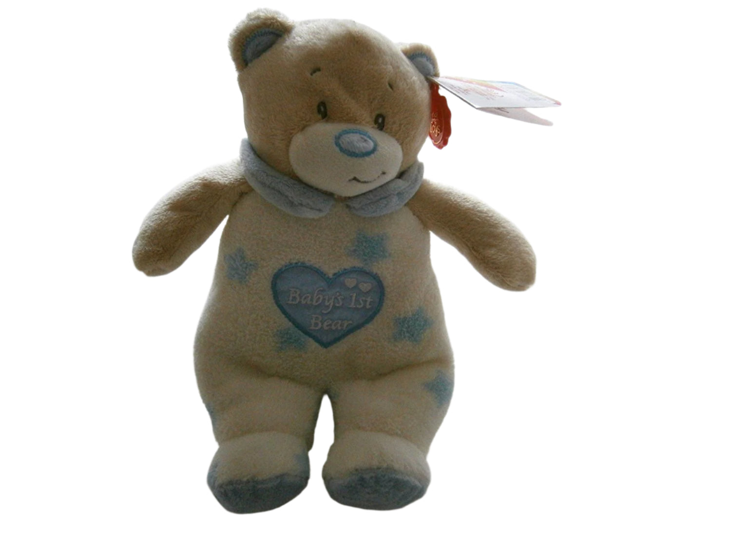 nursery sleepsuit bear 22cm blue - hanrattycraftsgifts.co.uk
