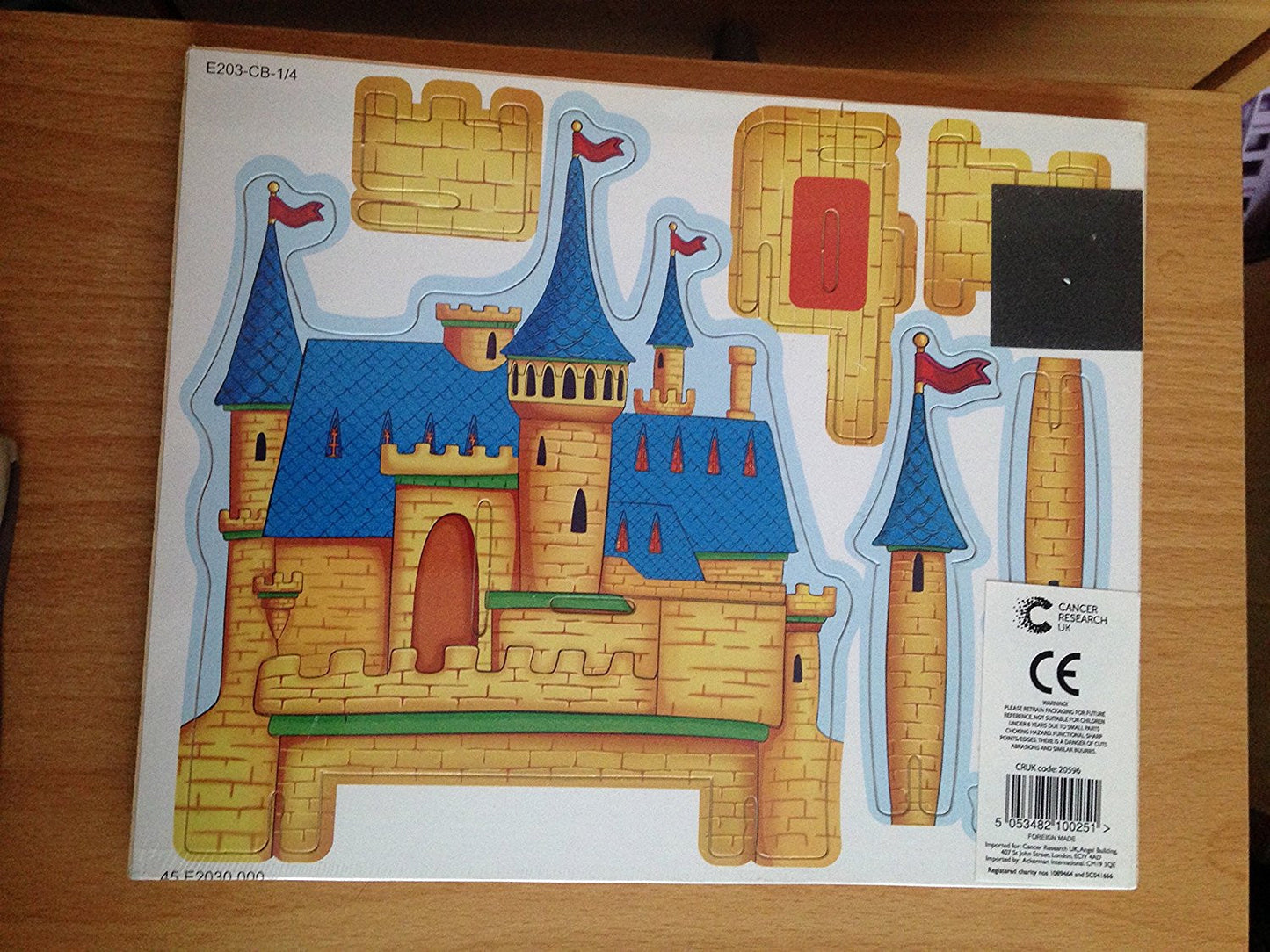 Make your own princess castle and figures. 3D wooden puzzle - hanrattycraftsgifts.co.uk