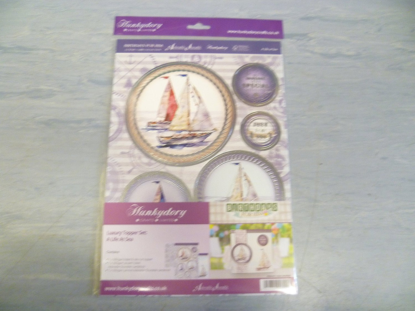 hunkydory birthdays for him a life at sea - hanrattycraftsgifts.co.uk