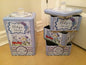 Peel & Sardine "Baby Boy Things Bear" Stacking Tin - hanrattycraftsgifts.co.uk