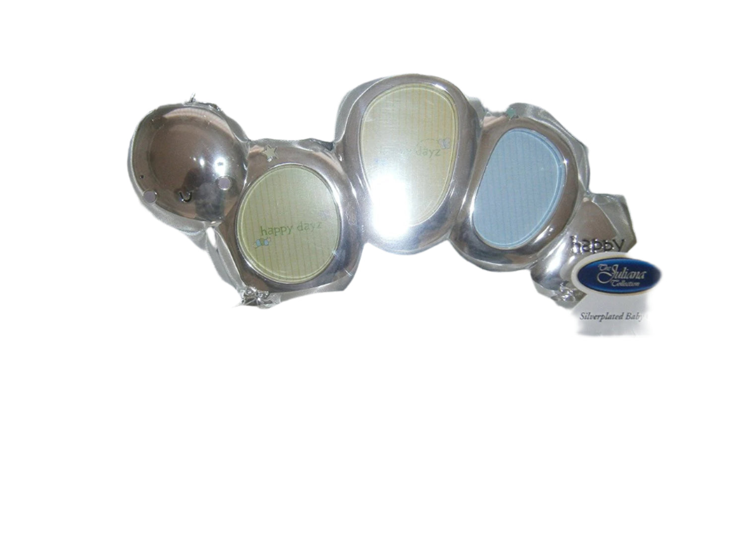 happy dayz silverplated caterpillar frame juliana collection - hanrattycraftsgifts.co.uk