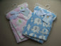 Snuggle Baby supersoft baby blanket Blue with elephants - hanrattycraftsgifts.co.uk