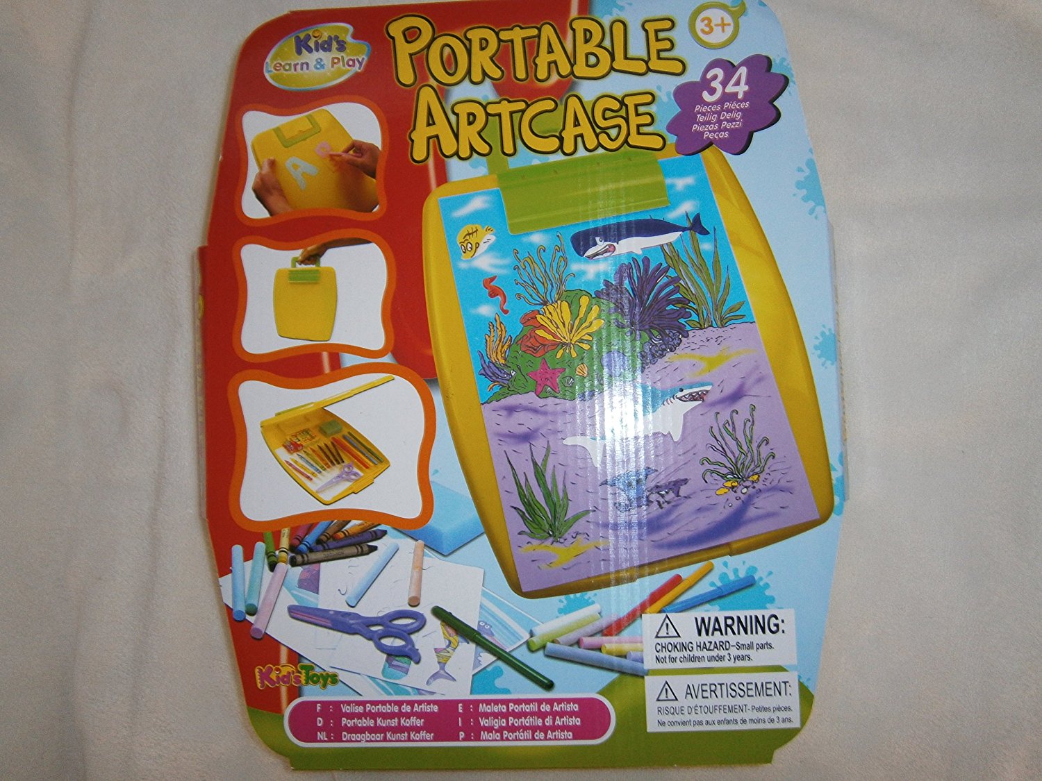portable artcase 34 pieces - hanrattycraftsgifts.co.uk