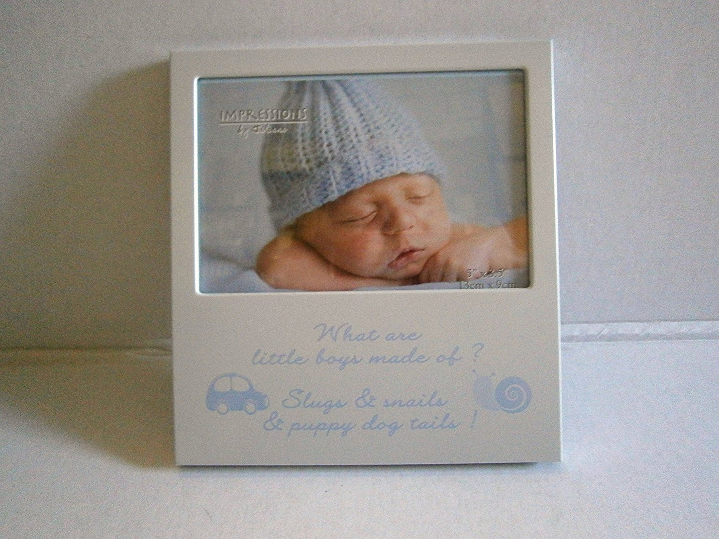 impressions by juliana baby boy frame 5 x 3.5 - hanrattycraftsgifts.co.uk