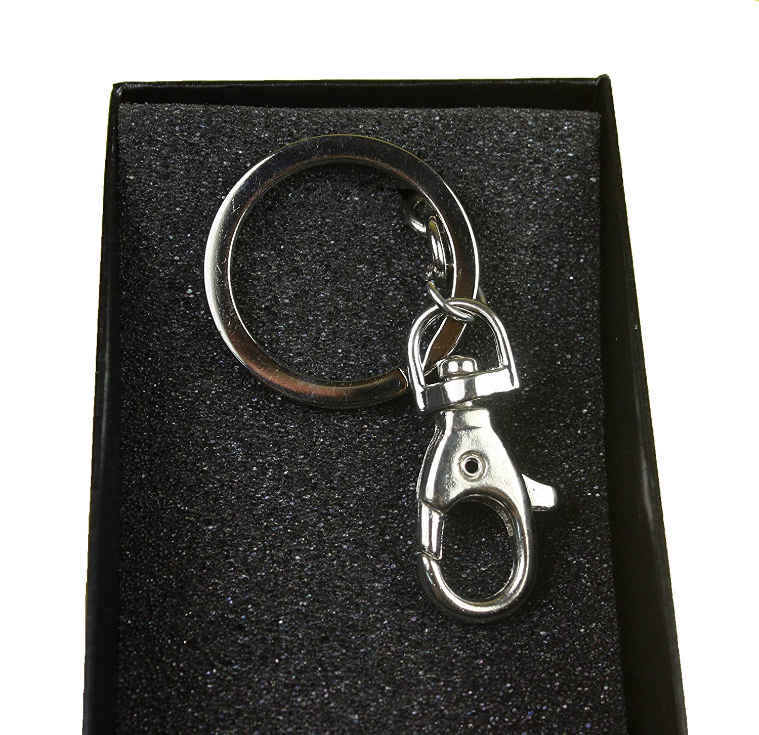 Owls Diamante Keyring and Presentation Box - hanrattycraftsgifts.co.uk