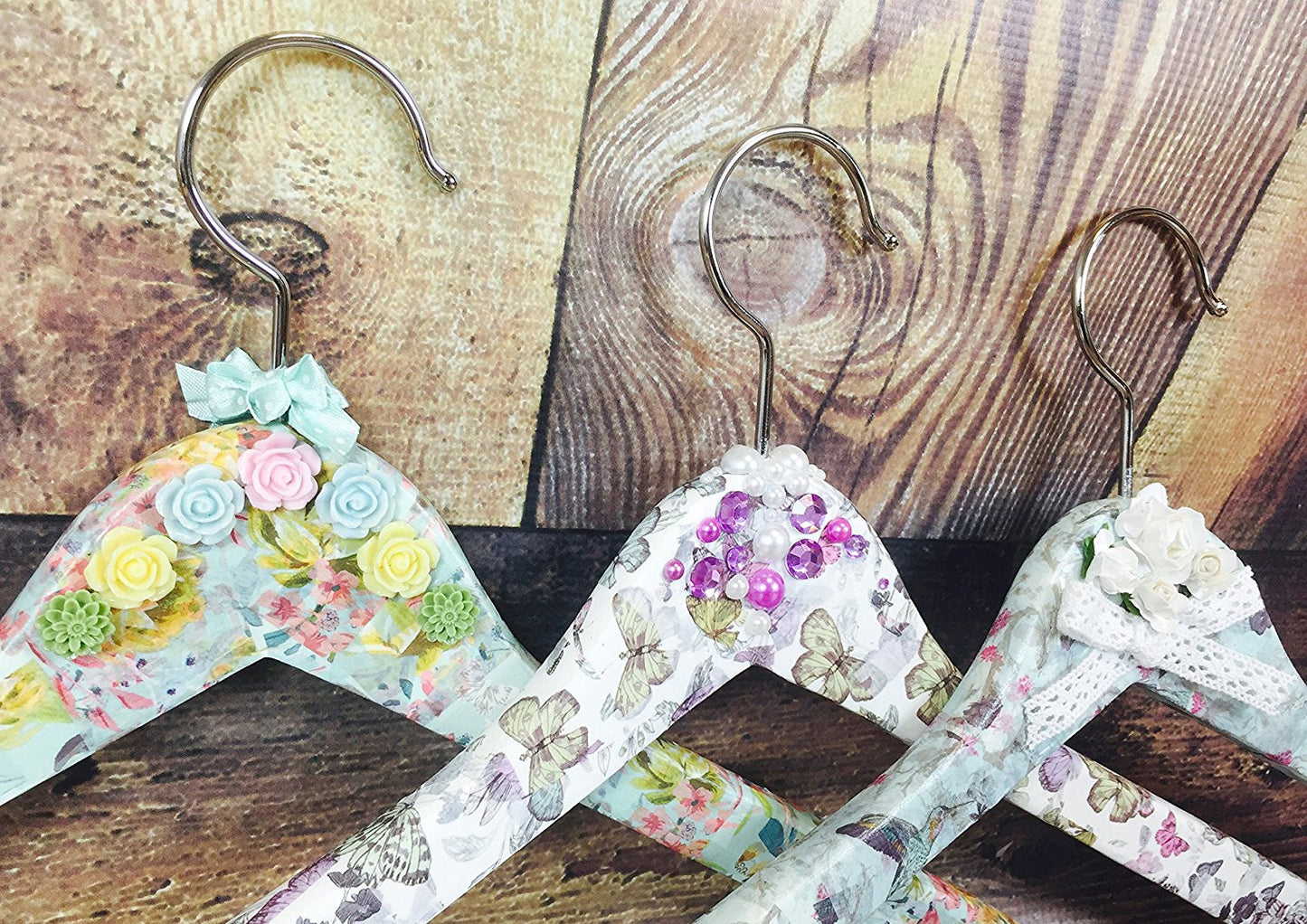 Trimcraft Deco Mache Paper 10.25-inch x 1 4.75-inch Pink Gingham, Acrylic, Multicoloured, 3-Piece - hanrattycraftsgifts.co.uk
