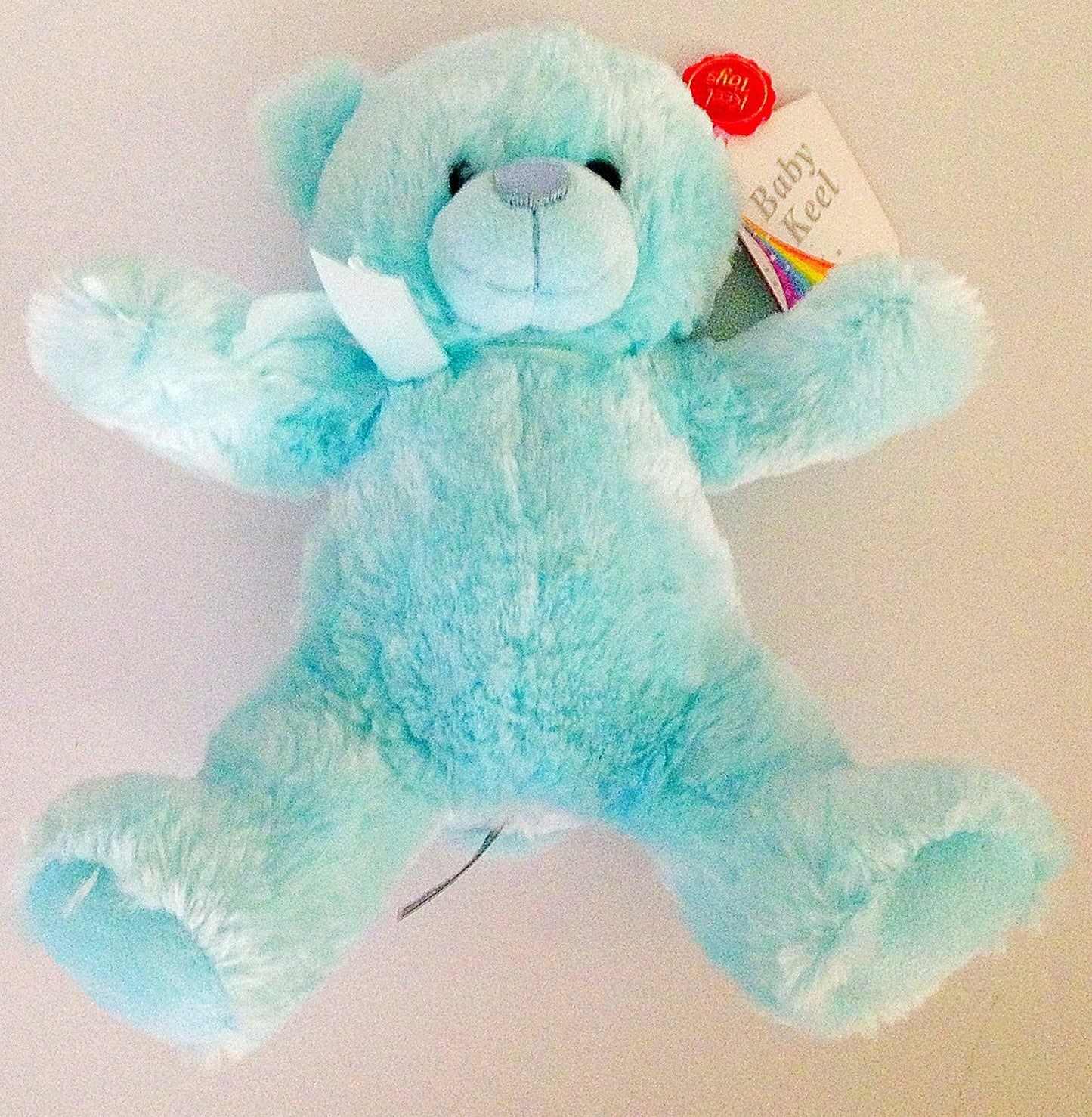 Keel Toys Nursery Goodnight Bear Soft Toy - 25cm Blue - hanrattycraftsgifts.co.uk